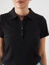 LC Waikiki Polo Neck Textured Women'S T-Shirt